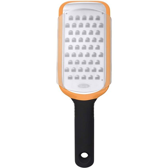 Rape Oxo - 11216100UK - Good Grips Rape epaisse - Rape a fromage ou legumes en acier inoxydable - Jaune