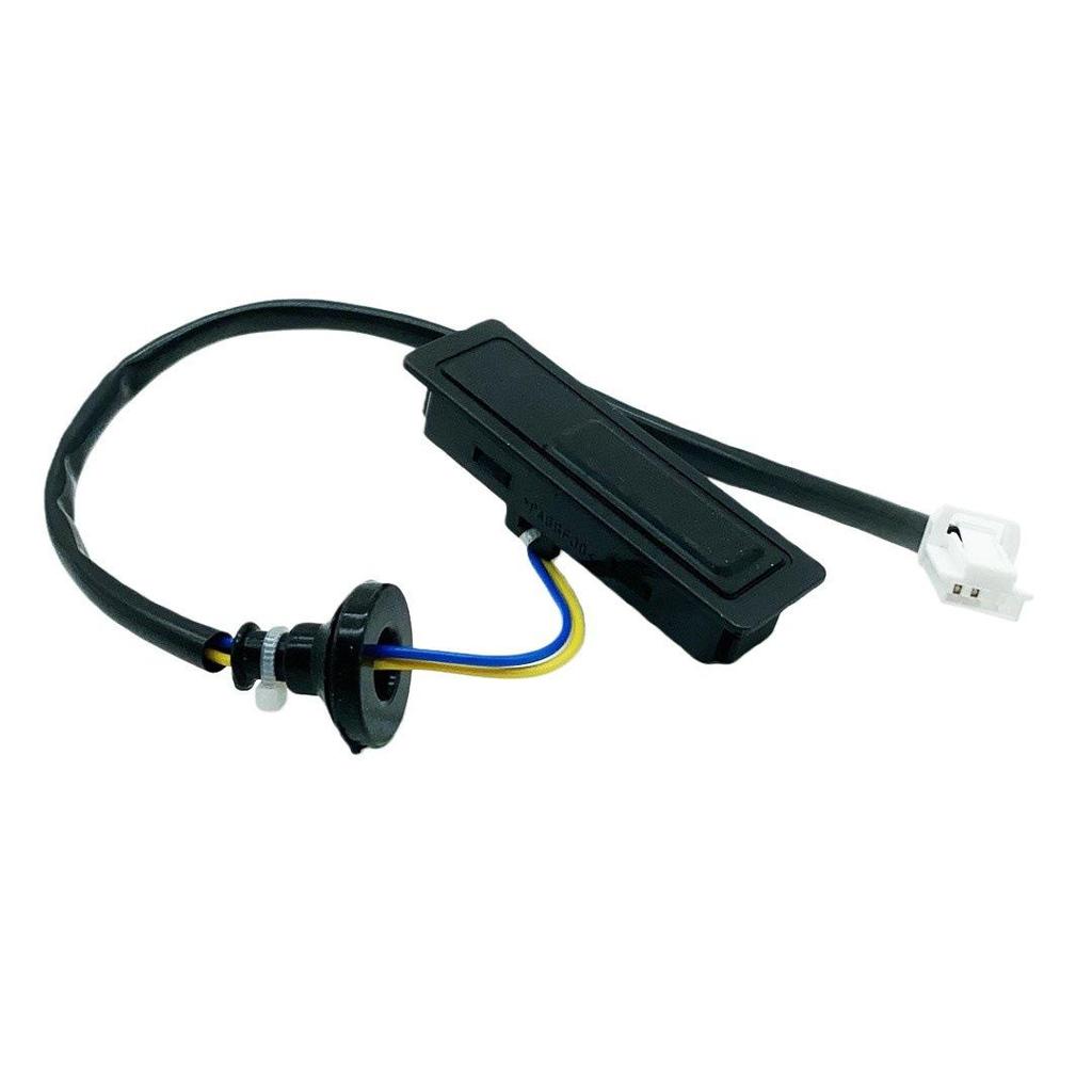 The 25380-1AA0B trunk switch is compatible with Nissan's rear tailgate.