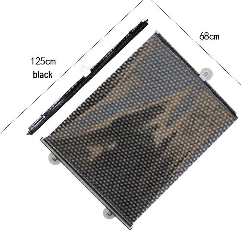Automatic Retractable Car Windshield Sunshade and Heat Insulation Curtain