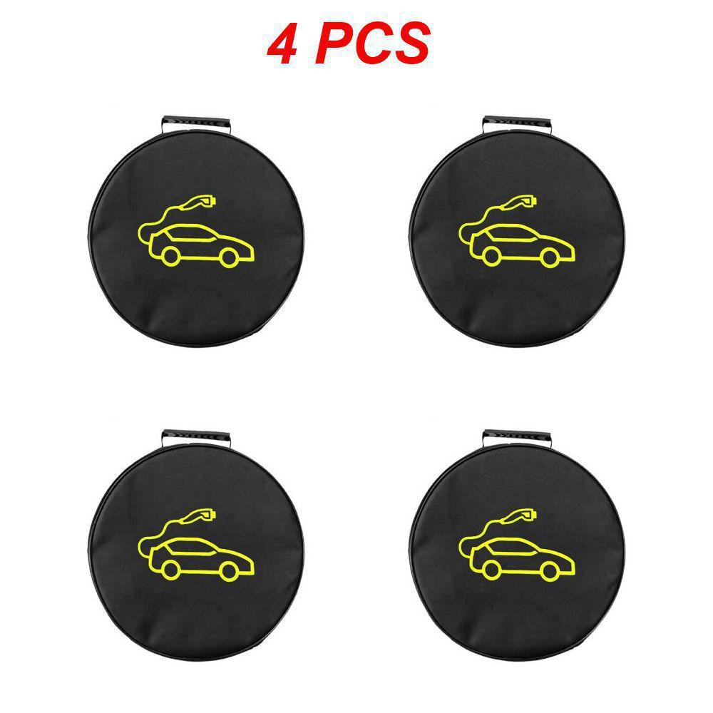 2~5PCS Carry Bag Jumper Cable Bag For Electric Vehicle Charger Charging Equipment Container Carrier Bag