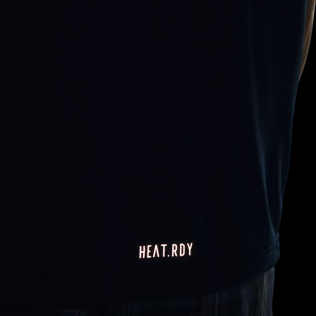 Adidas Heat.Rdy Versatile Simple Short Sleeve Polo Shirt Men Polo Shirts Navy-Blue JF6298