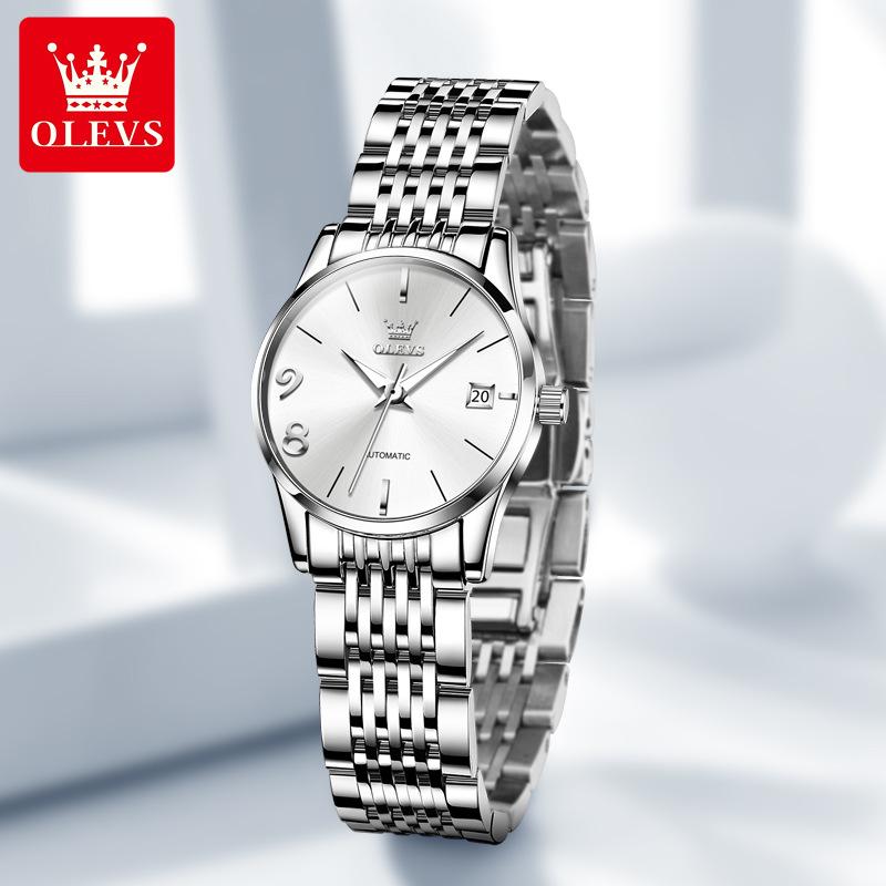 OLEVS Fully Automatic Mechanical Expression Couple Watch Women's Watch Women's Watch