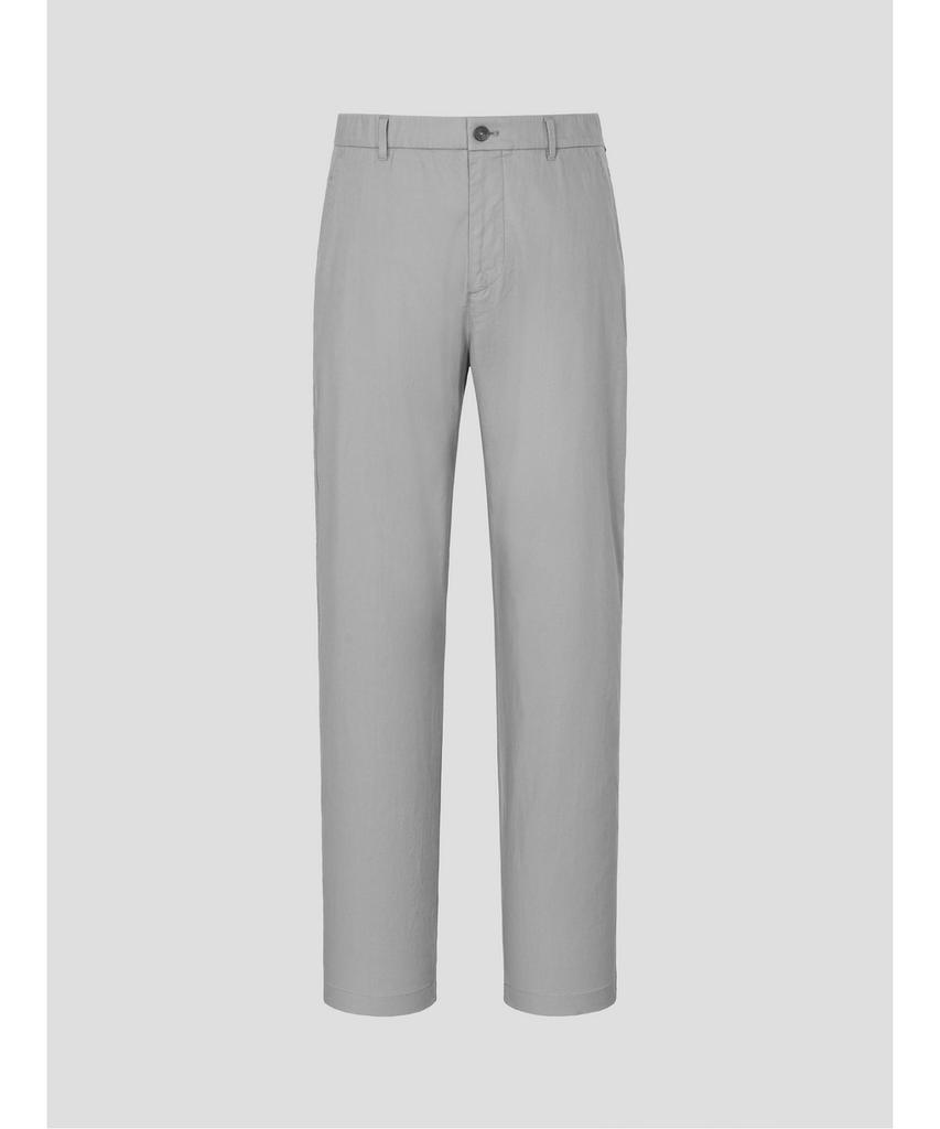 Binpolmen Summer Texture Comfort Fit Chino Pants Grey