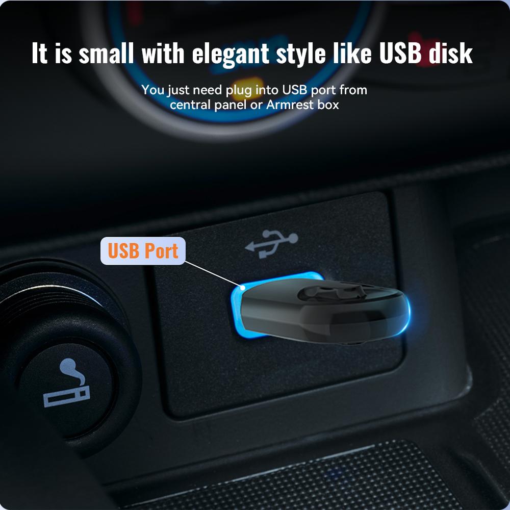 XUDA 2025  Wireless CarPlay Android Auto Wireless Adapter Smart Mini Box Plug And Play WiFi Fast Connect Universal For Nissan