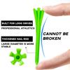 20PCS Easy Hitting Five Claw Golf Tees Low Resistance  Golf Tees   Practice Dropshipping