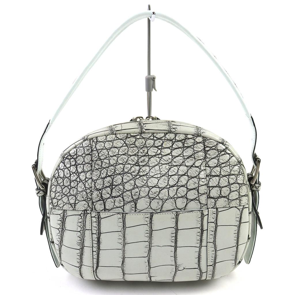 Ausgezeichnet Ihre Schönheit Schultertasche Krokodilleder Handtasche mit JRA-Etikett Gebraucht