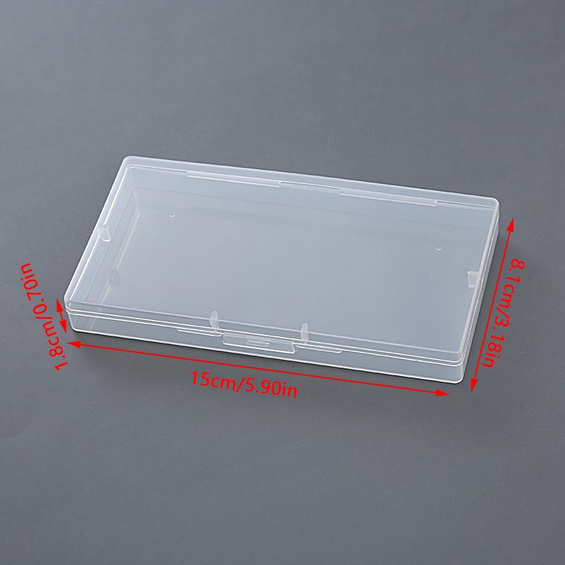 Transparent Plastic Storage Jewelry Box Container For Beads Earring Box For Jewe