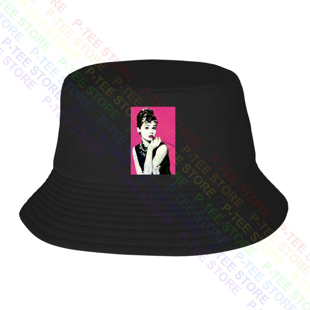 

Audrey Hepburn Breakfast At Tiffanys Baseball Cap Snapback Caps Knitted Bucket Hat Adjustable