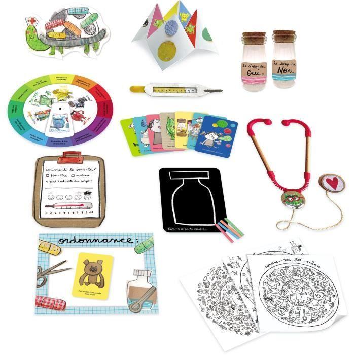 Le coffret du docteur des émotions - Jeu éducatif - NATHAN - Dès 3 ans