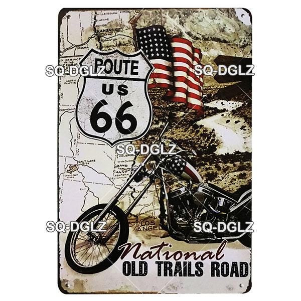 Motorcycles Metal Sign Vintage Plaque Metal Poster Tin Sign Wall Decoration Bar Pub Decor For Garage Racing Car Poster