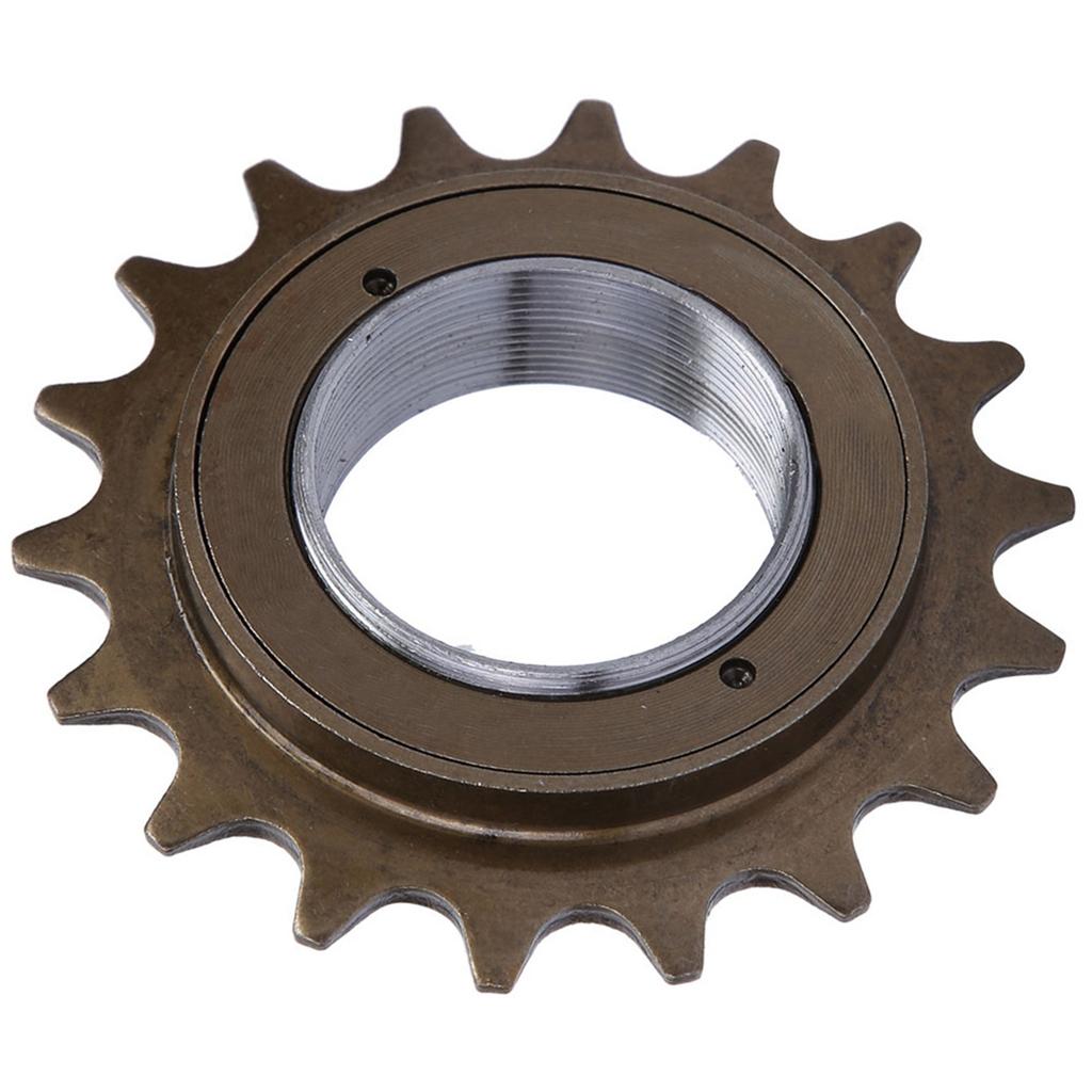 18 Teeth Bike, Sprocket One Speed Flywheel 1618T Freewheel Chain Single Speed Replacement Accessory