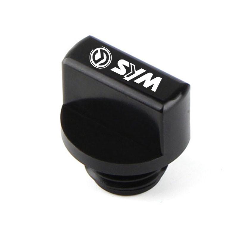 Motorcycle Oil Filler Fill Cap Engine Oil Cup Covers For SYM GTS300I CRUISYM 300 JOYMAX Z300 MAXSYM 400i CRUISYM300 MAXSYM400i чёрный