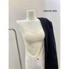 Women's Lace Warm Vest Tank Top - Autumn & Winter Integrated Bra Base Layer