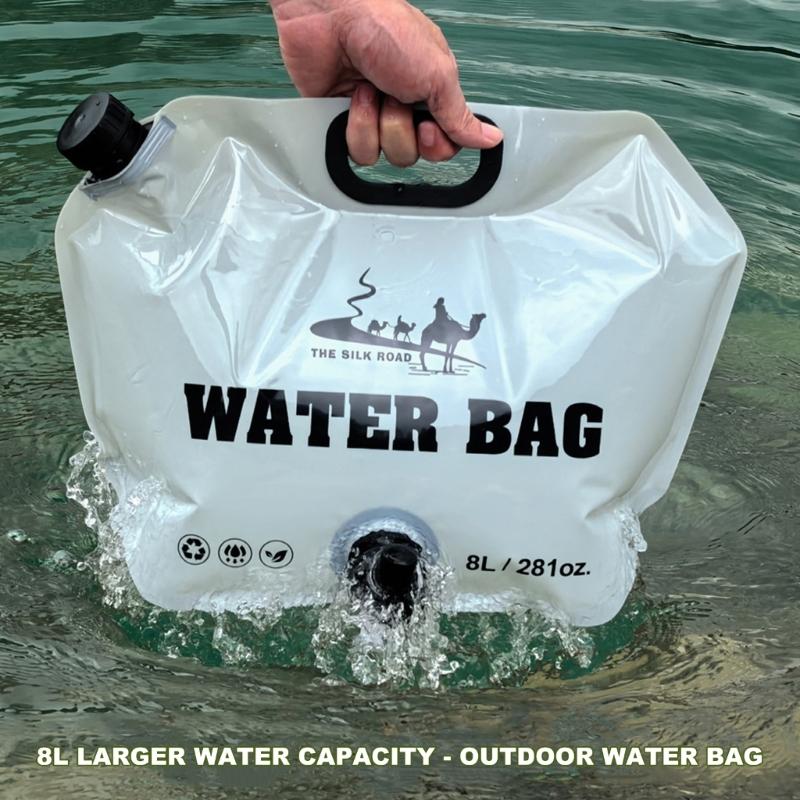 Foldable Water Container Bag Folding Drinking Water Container Storage Bag Water Carriers Portable Water Drinking Jugs