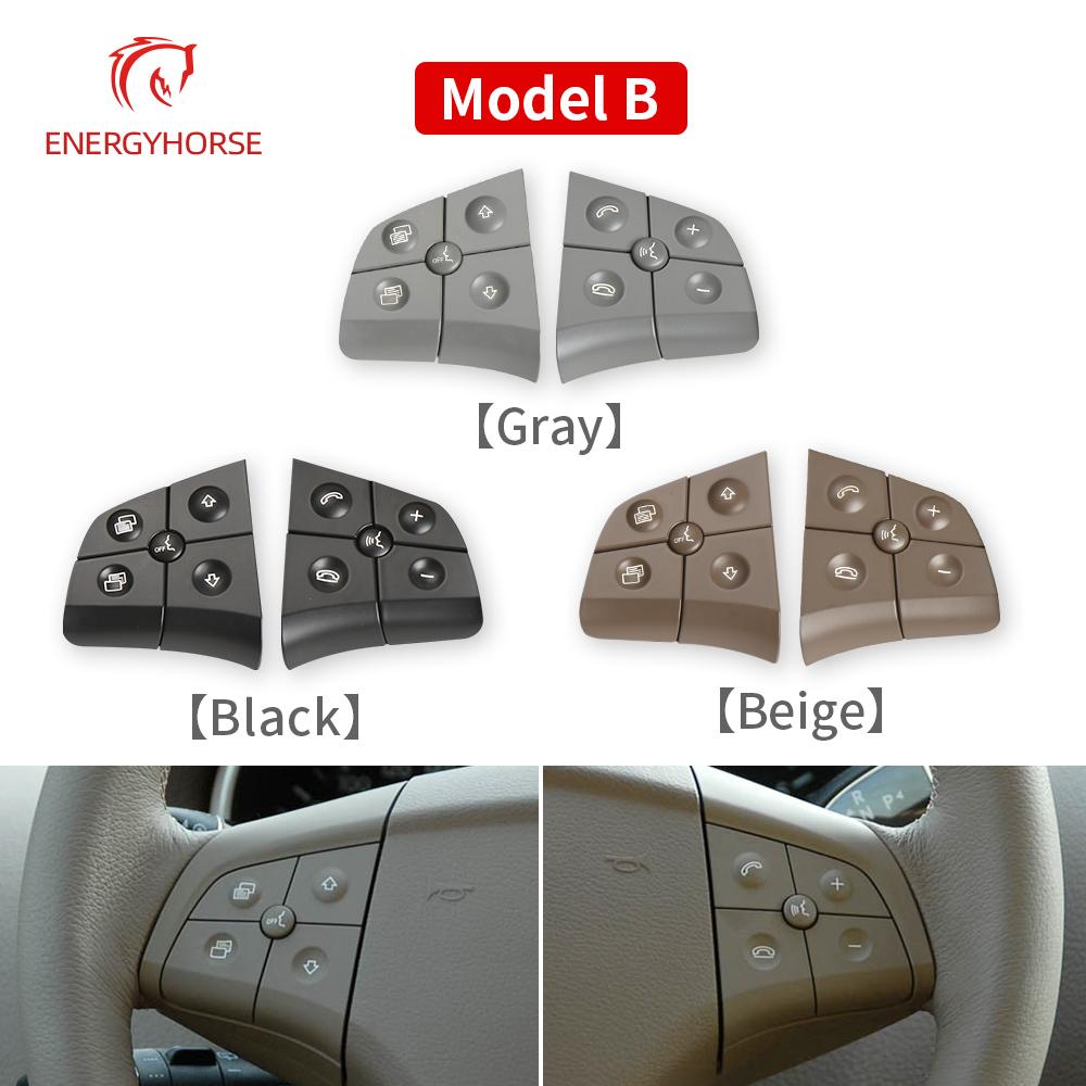 For Mercedes W164 W245 W251 Car Multi-function Steering Wheel Switch Buttons Phone Control Key For Benz W164 ML GL B R Class