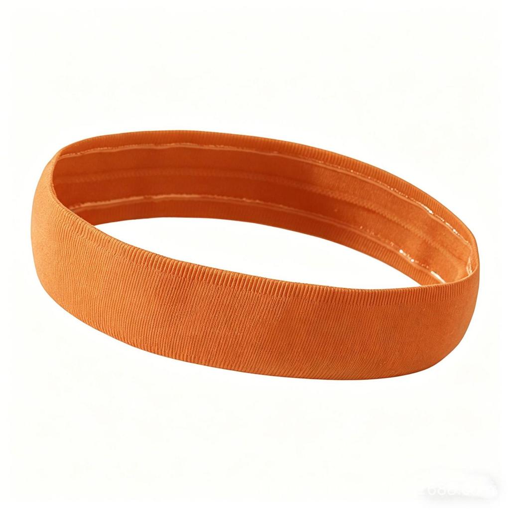 Unisex Sweat-Absorbing Embroidered Headband for Sports, Running, Fitness, and Yoga