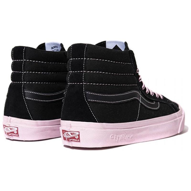 Vans Anti Social Social Club X Dover Street Market X SK8 Hi Black Vans VN0A36C7OYN
