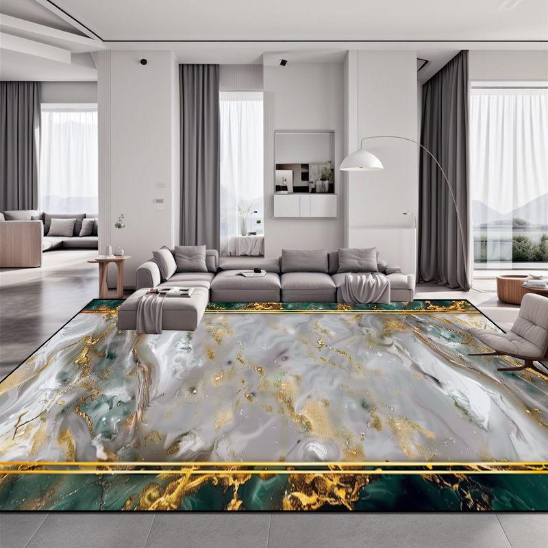 Πολυτελές Σκανδιναβικό Χαλί Μεγάλης Επιφάνειας για Σαλόνι, Διακόσμηση Καναπέ, Τραπεζάκι Καφέ, Χαλιά, Σπίτι, Υπνοδωμάτιο, Λόμπι Ξενοδοχείου, Αντιολισθητικό Πατάκι Δαπέδου