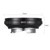 M42  LM Camera Lens Adapter Ring Replacement for M42 Screw Mount Lens to  Camera M240 M240P M262 M3 M2 M1 M4 M5 M6 MP