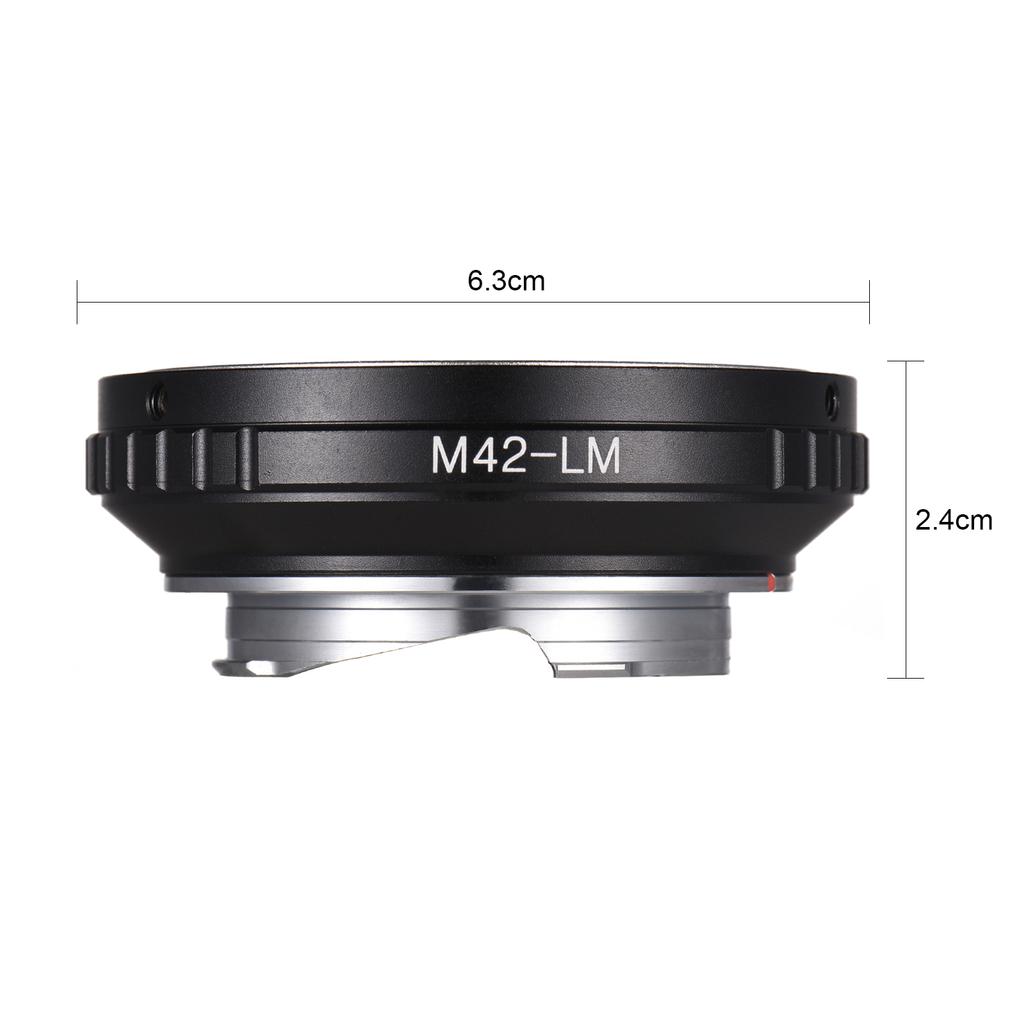 M42  LM Camera Lens Adapter Ring Replacement for M42 Screw Mount Lens to  Camera M240 M240P M262 M3 M2 M1 M4 M5 M6 MP