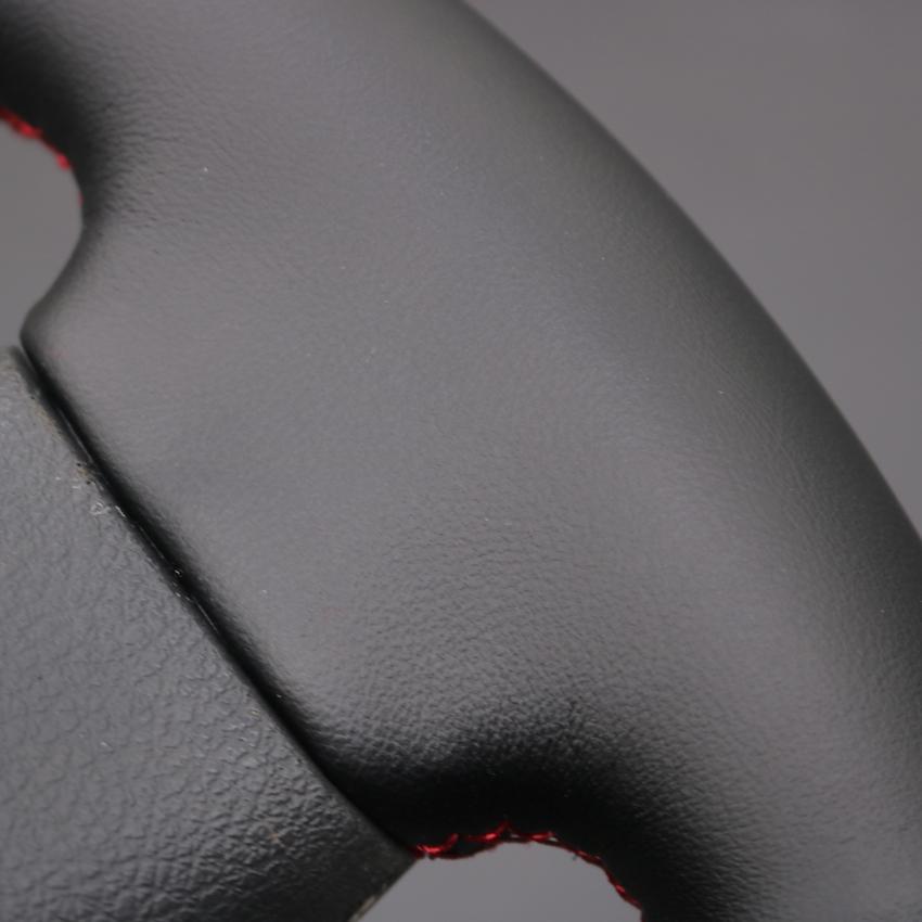 Black Faux Leather Hand-stitched Car Steering Wheel Cover for Alfa Romeo 159 2006-2012 Brera Spider 2006 2007 2008 2009-2011