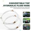 The FM-EM1005B fits the top hydraulic hose line of 1994-2004 Ford Mustangs.