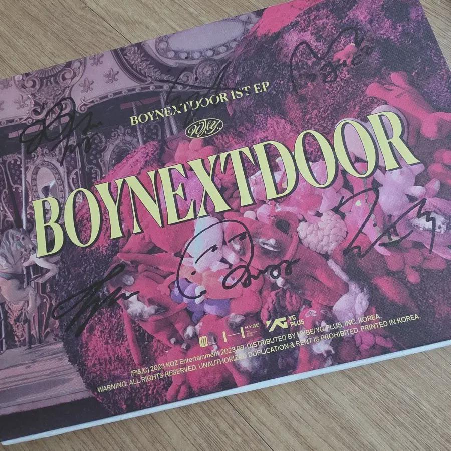 

BOYNEXTDOOR Автограф Альбом Boynextdoor Сон Хо-у Джэ-хён Тэсан Ли Хан Унхак