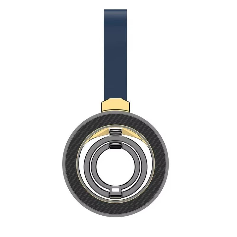 

Двосторонній магнітний тримач для телефону MagSafe, складаний кронштейн для мобільного телефону, магнітний тримач-кільце для телефону чорний