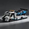 NEW MOS Sprinter Modified Trailer GTR Supercar Building Block Racing Car Model Car Toy Transport Vehicle Rescue Vehicle