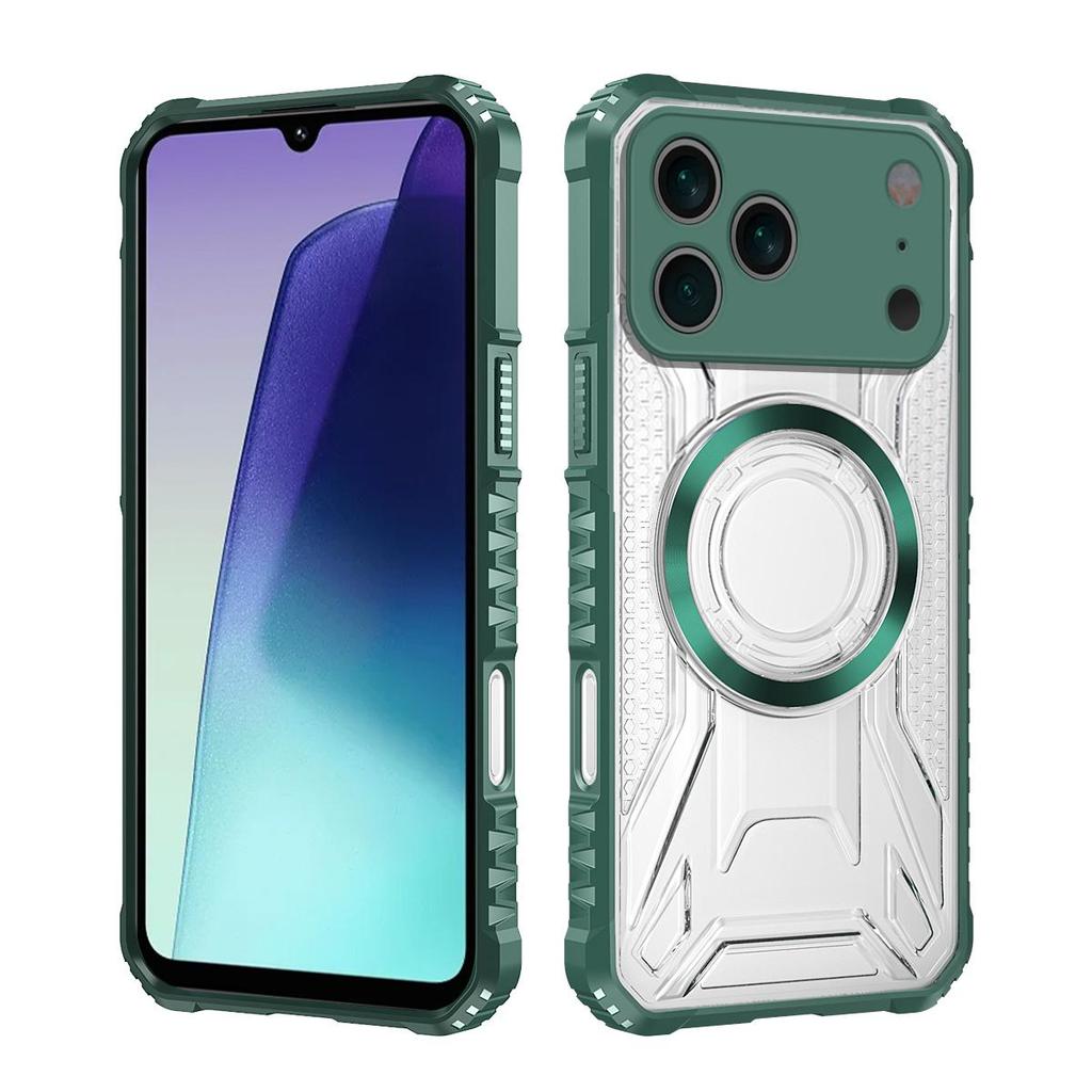 Battle Shadow Series Armor Phone Case for iPhone 18ProMax,18Pro,17 ProMax,17 Pro Shockproof Anti‑Drop Protective Cover