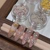 1Box Nail Heart Love Splicing Diamonds Zircon  Jewelry Charms Decoration Shiny Gems Diamonds Nail Art Kit Accessories