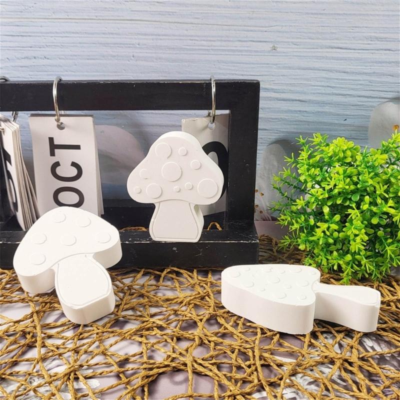 Mushroom Silicone Molds for Making Soap Multipurpose 3 Cavities Mushroom Silicone Mould for Epoxy Resin