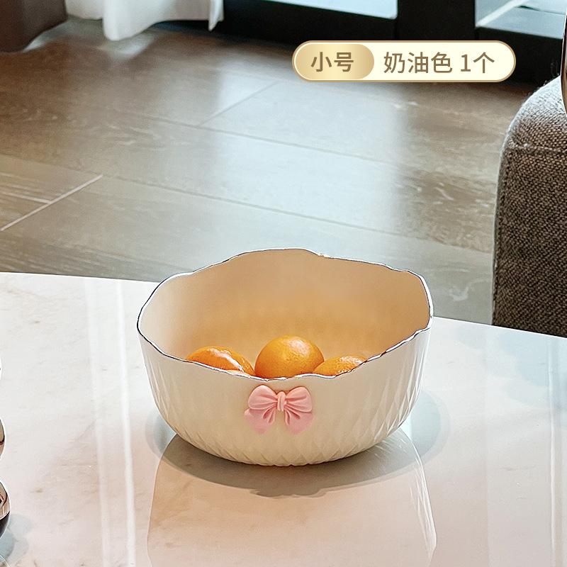 Obstteller Haushalt Wohnzimmer Couchtisch Trockenobst Snackteller Leichter Luxus High-End Süßigkeitenteller Obstschale