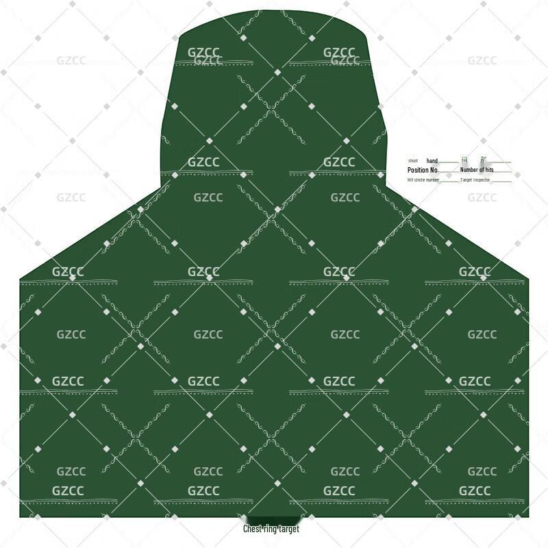 GZCC Chest Ring Target Paper for Training