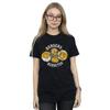 DC Comics Womens/Ladies Teen Titans Go Burgers Vs Burritos Cotton Boyfriend T-Shirt