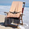 Ultra-Soft Beach Towel with Airplane Theme,Ideal for Pool - Camping, Diving - Perfect Travel Essential, Vibrant Beach Towel.