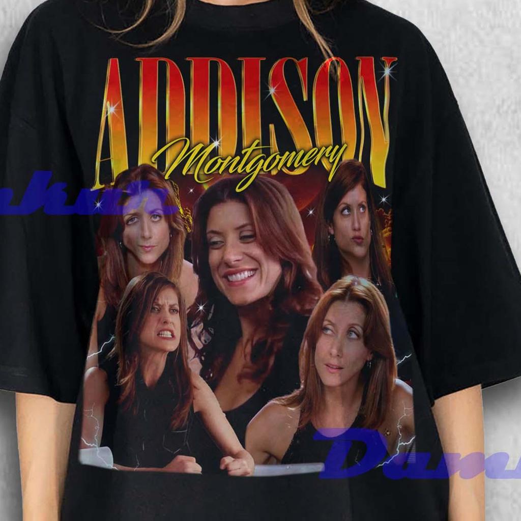 Addison Montgomery Shirt, Addison Montgomery Fan Tshirt, Addison Montgomery T-shirt, Addison Montgomery Merch Gift Tees