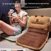 Rabbit Fur Cartoon Animal Cushion - One-Piece Seat, Back, Office Chair, Sofa, Student Chair, Long-Sitting, Butt Comfort Doll