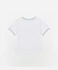 Eobdeulaepeuteu Applique Ringer Slim T-Shirts [White]