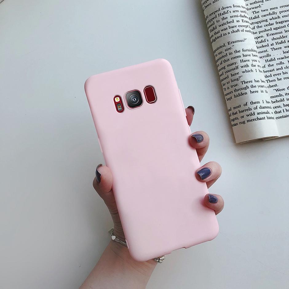 For Samsung Galaxy S6 S7 Edge Case Galaxy S8 S9 S10 Plus Back Cover Plain Shell for Samsung S10+ S9+ S8+ S10e Phone Cases Fundas