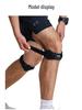 Patella Strap Meniscus Knee Support Compression Sleeve for Running & Jump Rope - Unisex Shock Absorption Protective Gear for Sports