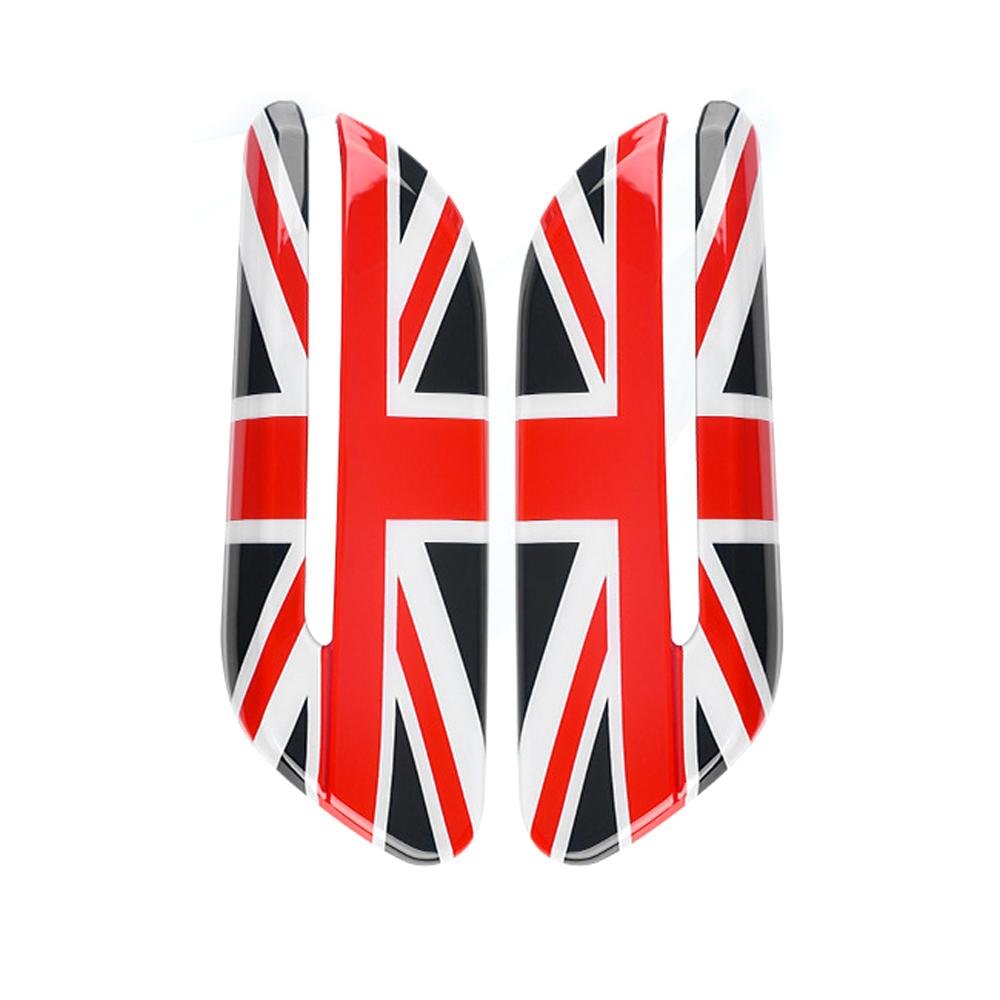 The Black Flag Car Side Fender Marker Light Housing Cover For MINI Cooper D One R56 Clubman R55 Convertible R55 R56 R57 2Pcs