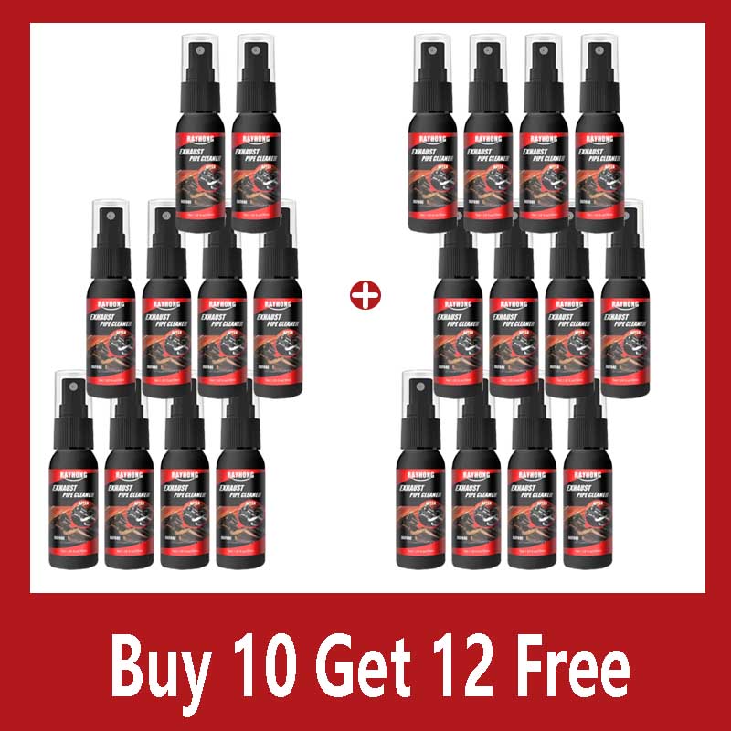 Car Motorcycle Exhaust Pipe Antirust Cleaner Car Metal Rust Remover Exhaust Pipe Rust-proof Agent Wash Maintenance Tool