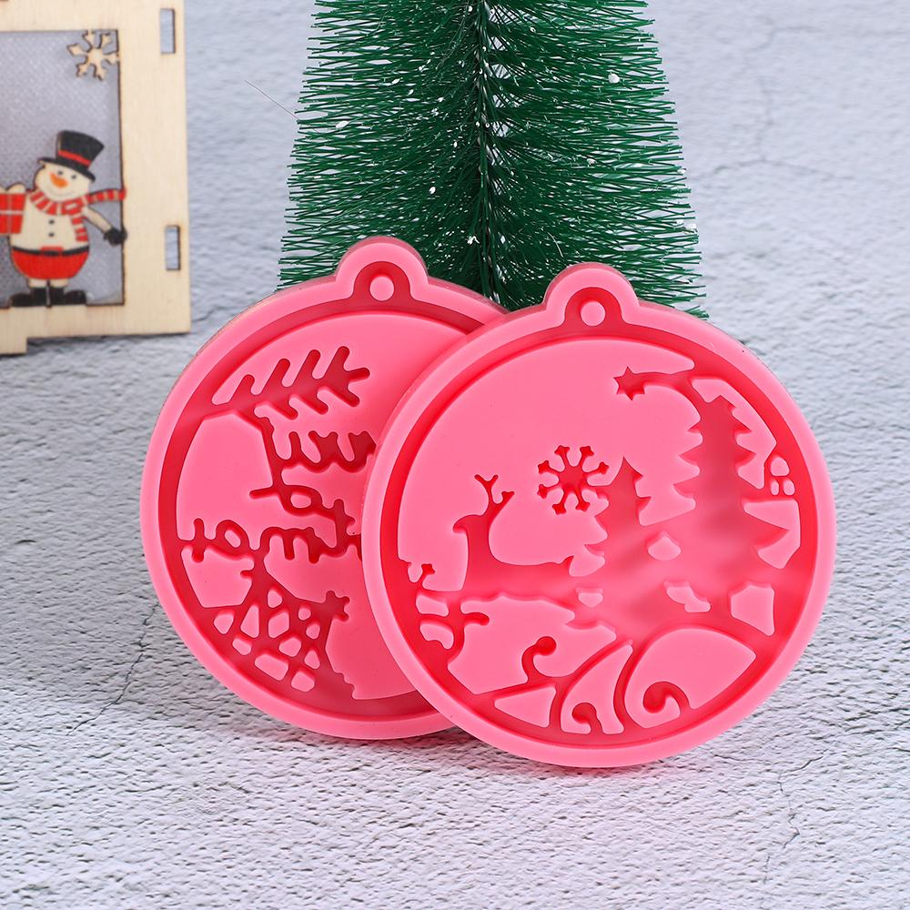 Candy Chocolate Cake Tools Jewelry Making Tool Keychain Molds Christmas Ball Mold Silicone Moulds