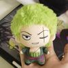10Cm One Piece Zoro Plush Doll Cotton Doll Cute Stuffed Animal Keychain Pendant For Holiday Birthday Gift