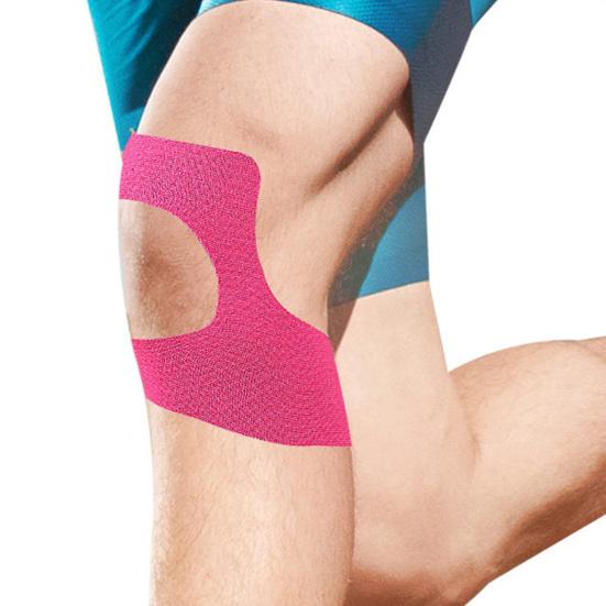 10 Pcs Pre Cut Kinesiology Tape for Knee Waterproof Knee Support Tape Elastic Cotton Athletic Tape for Joint Support Muscle Pain Relief