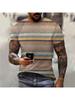3D Printed Street Hip Hop Men Women Stripe Print T-Shirt Daily Casual Oversized Sportswear Gym Tops Ropa Hombre Summer Short Sleeve Tees
