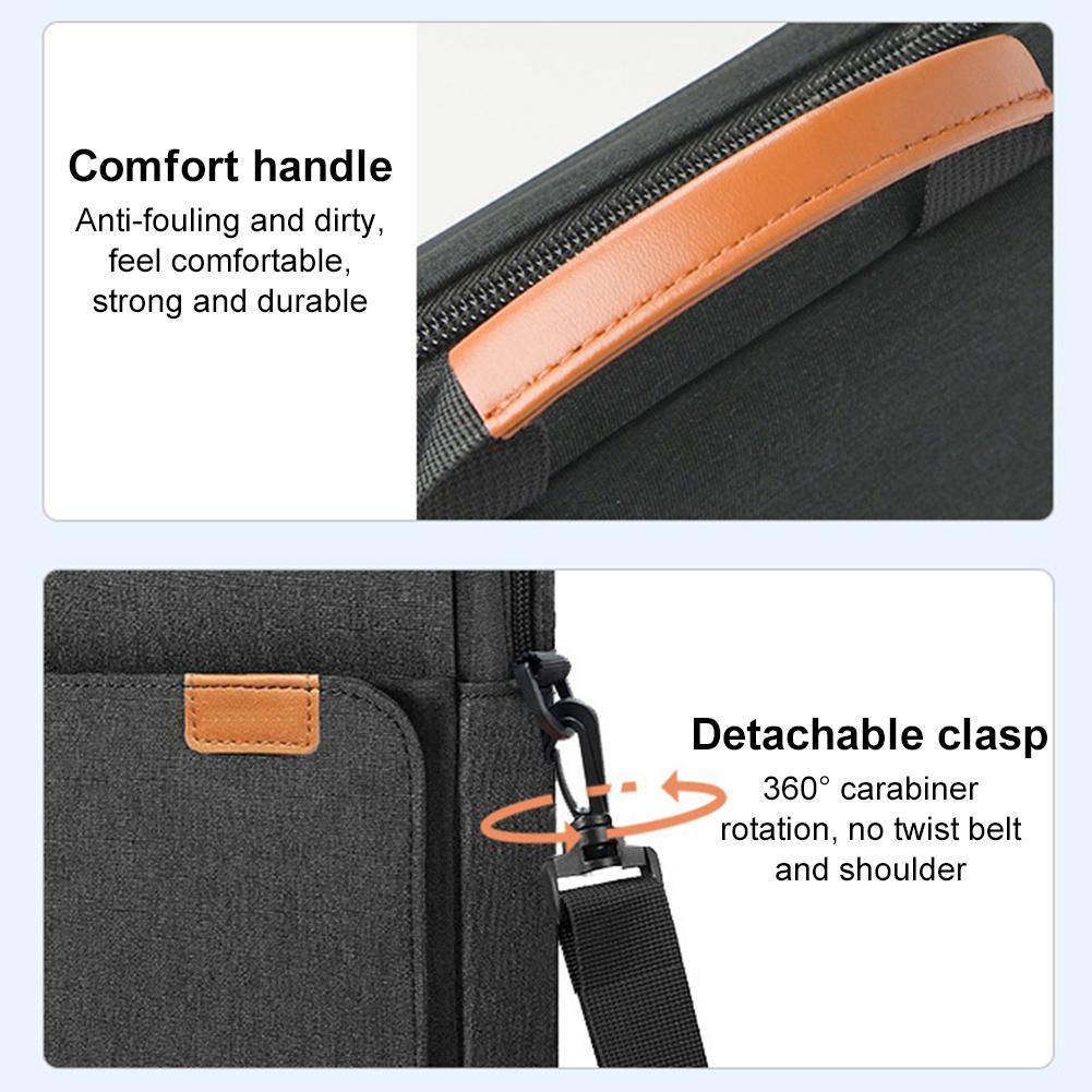 Taška na tablet 9-11 palců s rukojetí a ramenním popruhem pro iPad 10. generace 10,9 pro iPad Air 5/4. generace 10,9 pro iPad 9./8. generace 10,2 Tab S9/S8 11