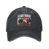Wind Of Change Scorpions Rock Band Baseball Cap Sun Outdoor Gym Adjustable Washed Hip Hop Hats Couple Women Funny Snapback Cap