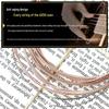 Alice A206 Acoustic Folk Guitar String Set: 1st, 2nd, 3rd/4th/5th/6th Strings.
